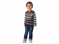 Camiseta em Malha Manga Longa - Elian